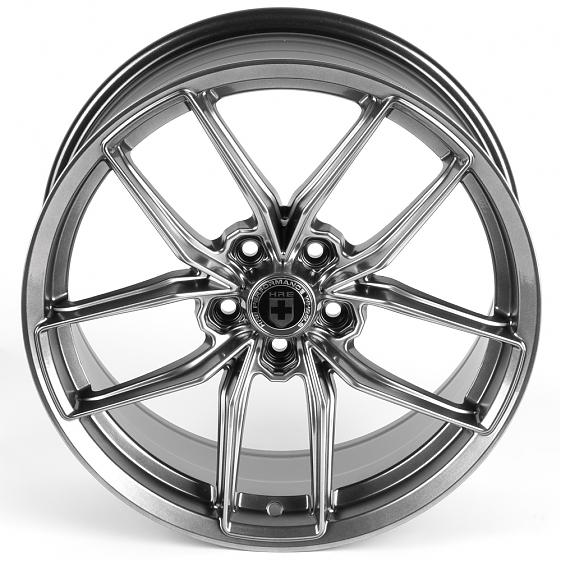 Литые диски 82020 HRE 5554X-SF069 18 J8 ET40 5x108 73.1 серебро тёмное: Фото 3