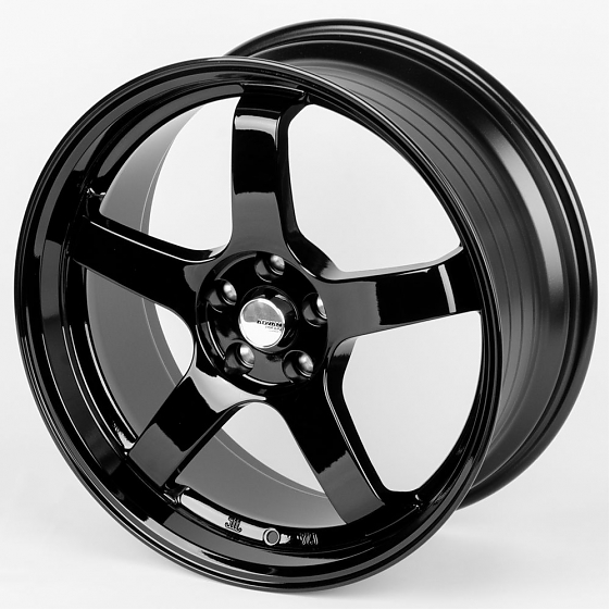 Литые диски 80625 Advan F133-FG454 19 J8.5 ET35 5x108 73.1 чёрный глянцевый: Фото 6