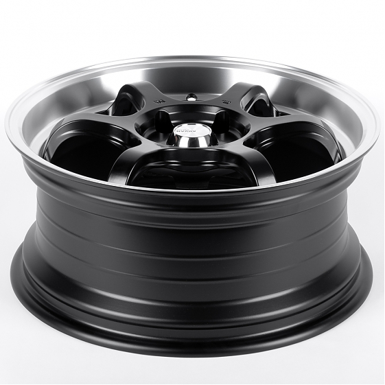 Литые диски 82246 Advan FC006-CT478 17 J7.5 ET38 5x114.3 73.1 чёрный матовый + полированный обод: Фото 7