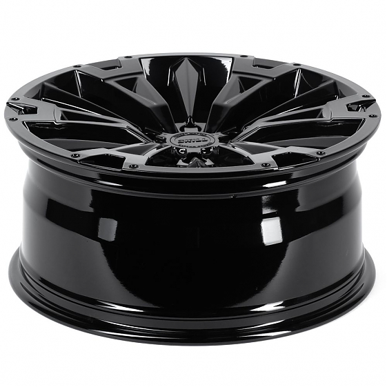 Кованые диски H241206D SKILL SV619-SK333 20 J9 ET28 6x139.7 106.1 чёрный глянцевый: Фото 7