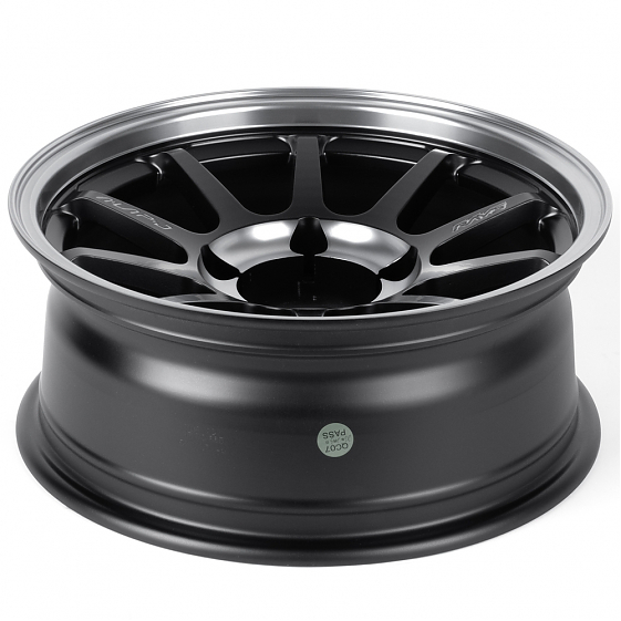 Литые диски 82558 Rays 13173-FG421 16 J6.5 ET-25 5x139.7 108.1 чёрный матовый + полированный обод + : Фото 7