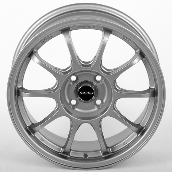 Литые диски 80519 Rays X1220-CS223 16 J7 ET38 4x100 73.1 графит: Фото 3