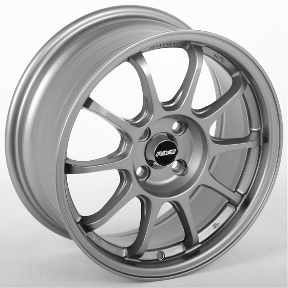 Литые диски 80519 Rays X1220-CS223 16 J7 ET38 4x100 73.1 графит: Фото 5