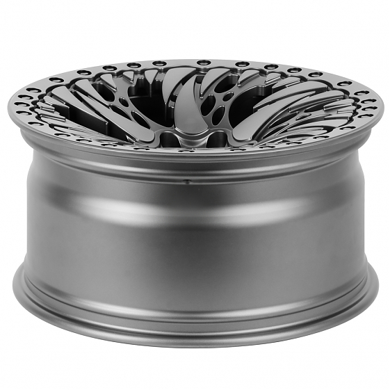Кованые диски 230302H SKILL SV347-SB420 20 J10 ET10 6x139.7 77.8 графит + полированные спицы: Фото 7