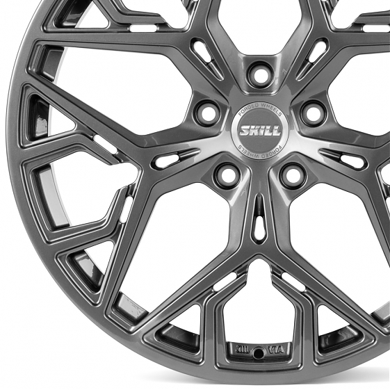 Кованые диски 230524J SKILL SL372-CS277 21 J9 ET50 5x127 71.5 графит: Фото 2