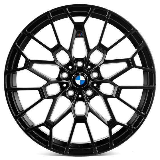 Кованые диски H240601XF SL827-SB546 19 J8 ET27 5x112 66.6 чёрный матовый: Фото 1