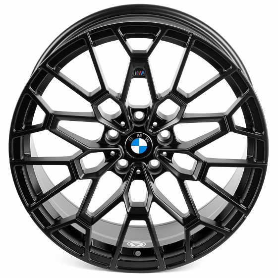 Кованые диски H240601XF SL827-SB546 19 J8 ET27 5x112 66.6 чёрный матовый: Фото 3