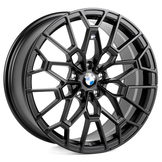 Кованые диски H240601XF SL827-SB546 19 J8 ET27 5x112 66.6 чёрный матовый: Фото 4