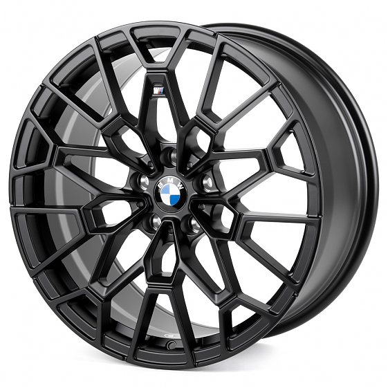 Кованые диски H240601XF SL827-SB546 19 J8 ET27 5x112 66.6 чёрный матовый: Фото 5
