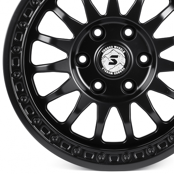 Кованые диски H250910N SKILL SV980-SK290 17 J9 ET25 6x135 87.1 чёрный матовый: Фото 2