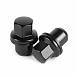 Гайка 20217 ATVL N046 пресс-шайба 14X1,5 47mm чёрный матовый HEX 22