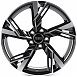 Кованые диски 0923-49B PTRACING FG652X-SK301 18 J8 ET35 5x112 66.45 чёрный глянцевый + полированные