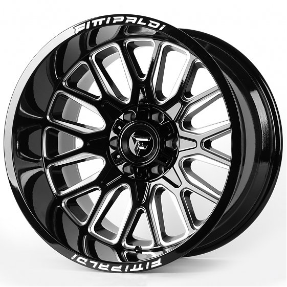 Литые диски 81616 Fittipaldi FA18BM 20 J12 ET-44 6x135/6x139.7 106.1 чёрный глянцевый + полированные: Фото 5
