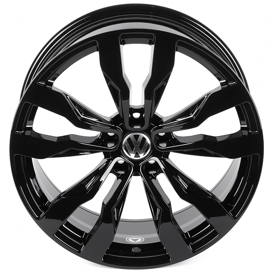 Кованые диски H250925S SKILL SL566-SV435 19 J8.5 ET28 5x112 66.6 чёрный глянцевый: Фото 3