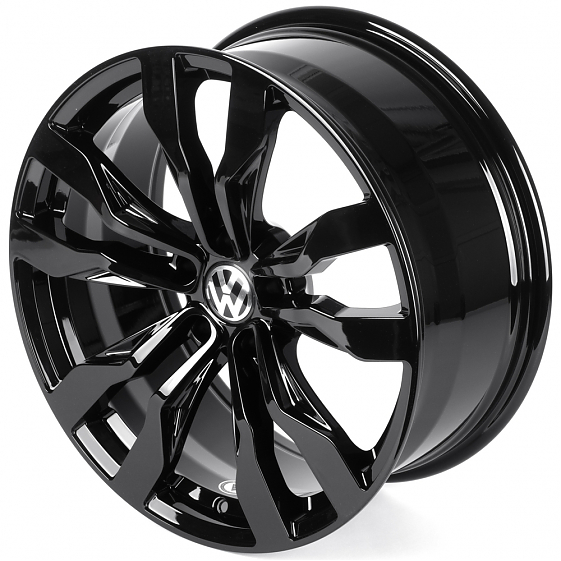 Кованые диски H250925S SKILL SL566-SV435 19 J8.5 ET28 5x112 66.6 чёрный глянцевый: Фото 6