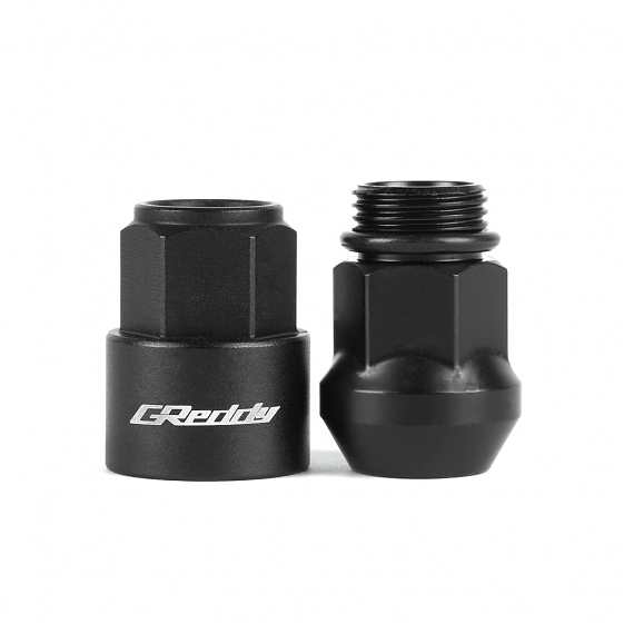 Комплект гаек 20185 Greddy M17 PRO конус 12x1,5 43.5mm чёрный матовый HEX 19: Фото 3