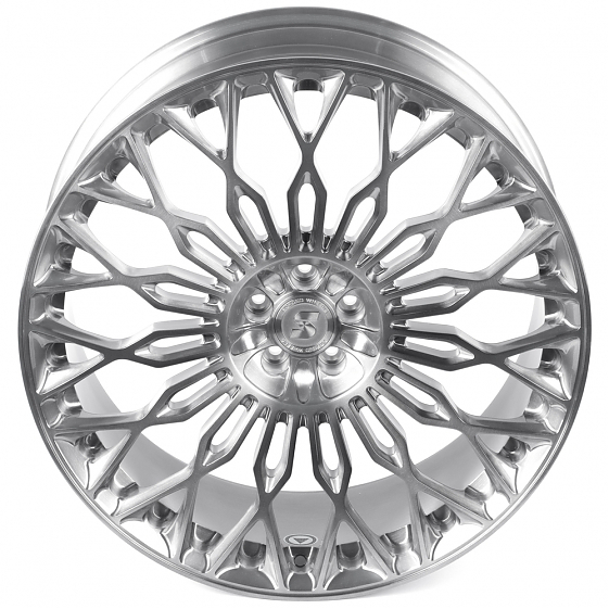 Кованые диски H260126U SKILL SL237-SB610 23 J10 ET35 5x108 63.4 матовый браш прозрачный: Фото 3