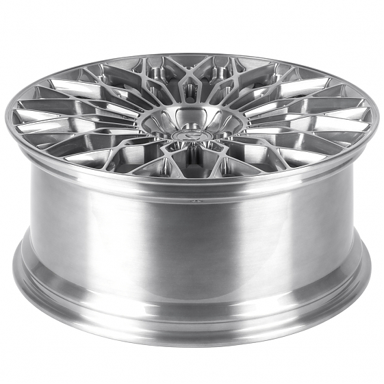 Кованые диски H260126U SKILL SL237-SB610 23 J10 ET35 5x108 63.4 матовый браш прозрачный: Фото 7