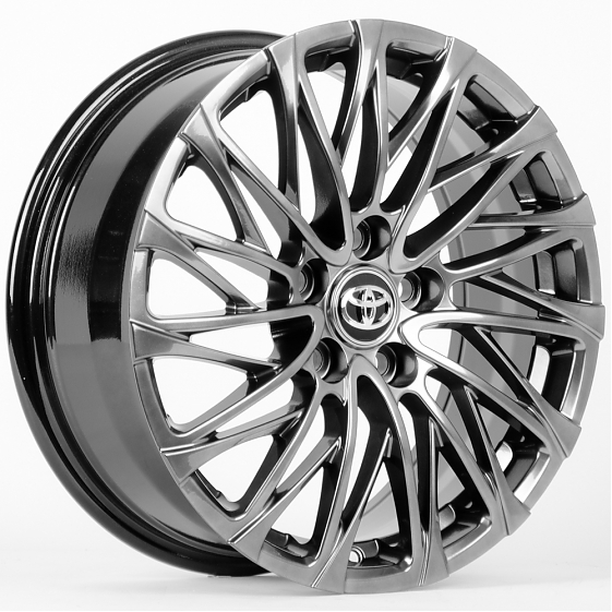 Литые диски 80433 Toyota/Lexus FBX048-7-SK153 17 J7 ET43 5x100 60.1 серебро тёмное: Фото 4