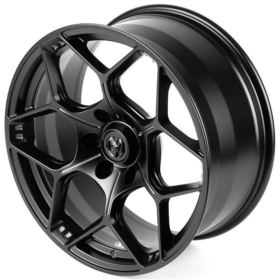 Кованые диски H260320Y SKILL SV310-SB563 20 J9 ET19 6x139.7 77.8 чёрный матовый + полировка + тёмный: Фото 6