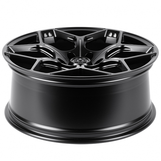 Кованые диски H260320T SKILL SV310-SL251 22 J9 ET19 6x139.7 77.8 чёрный матовый + полировка + тёмный: Фото 7