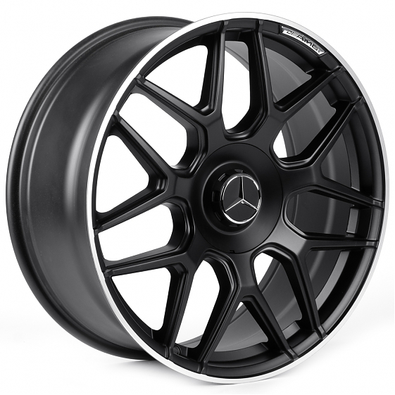 Литые диски 82350 Mercedes-Benz IV09220-FG610 20 J8.5 ET35 5x130 84.1 чёрный матовый + полированный : Фото 4