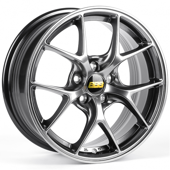 Литые диски 82307 BBS 166-DS305 16 J7 ET35 5x100 73.1 серебро тёмное: Фото 4