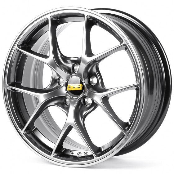 Литые диски 82307 BBS 166-DS305 16 J7 ET35 5x100 73.1 серебро тёмное: Фото 5
