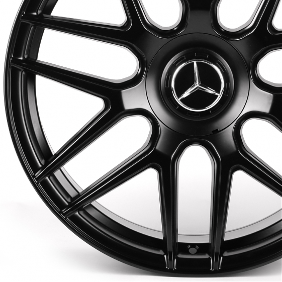 Литые диски 81834 Mercedes-Benz IV-933-SF100 20 J8.5 ET38 5x112 66.45 чёрный матовый: Фото 2