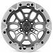 Кованые диски 231226D SKILL SV145-SV306 20 J9 ET19 6x139.7 77.8 графит + полированный обод