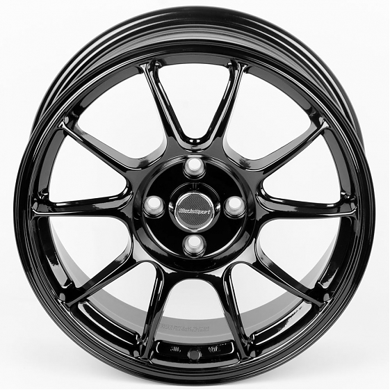 Литые диски 80558 Weds DQ011-DS172 16 J7 ET35 4x100 73.1 чёрный глянцевый: Фото 3