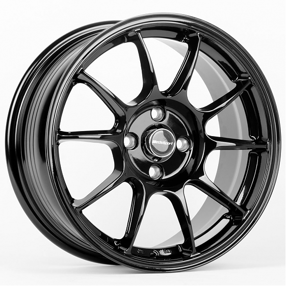 Литые диски 80558 Weds DQ011-DS172 16 J7 ET35 4x100 73.1 чёрный глянцевый: Фото 4