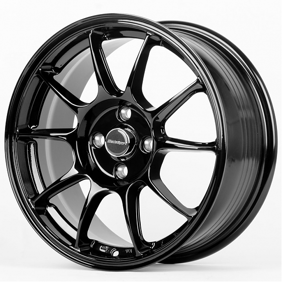 Литые диски 80558 Weds DQ011-DS172 16 J7 ET35 4x100 73.1 чёрный глянцевый: Фото 5