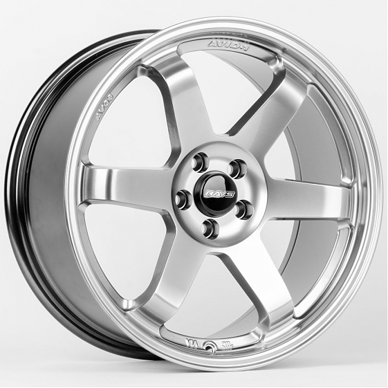 Литые диски 80584 Rays E500-CS243 18 J8.5 ET35 5x100 73.1 серебро тёмное: Фото 4