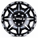 Кованые диски H250919i SKILL SV308-SB563 20 J9 ET29 8x165.1 121.3 чёрный глянцевый + полировка