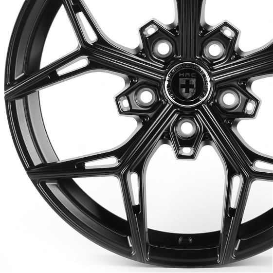 Литые диски 81764 HRE FC001-CT477 17 J7 ET35 5x114.3 73.1 чёрный матовый: Фото 2