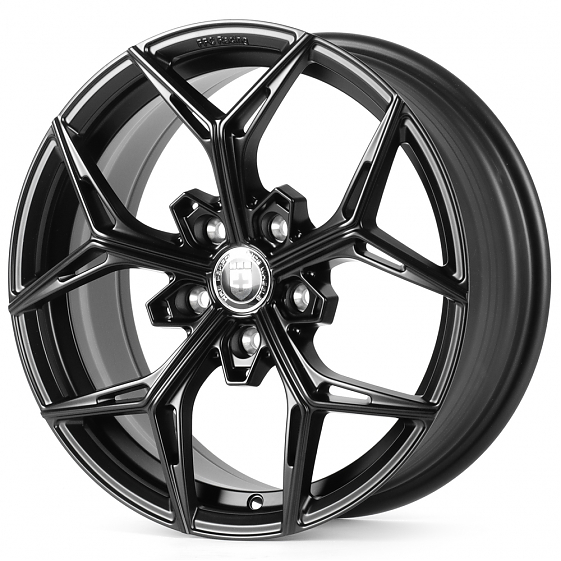 Литые диски 81764 HRE FC001-CT477 17 J7 ET35 5x114.3 73.1 чёрный матовый: Фото 5