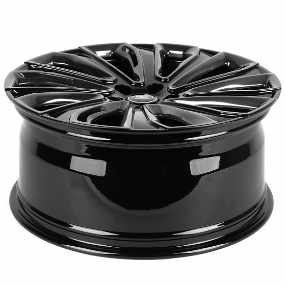 Кованые диски H241211K SL512-SK349 21 J9.5 ET43.5 5x120 72.6 чёрный глянцевый + зеркальная полировка: Фото 7