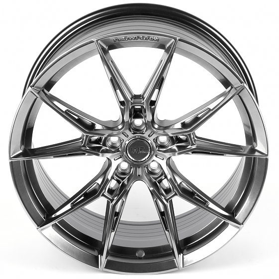 Литые диски 82292 WF XF050-SM169 18 J8 ET40 5x108 73.1 серебро тёмное: Фото 3