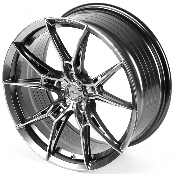 Литые диски 82292 WF XF050-SM169 18 J8 ET40 5x108 73.1 серебро тёмное: Фото 6