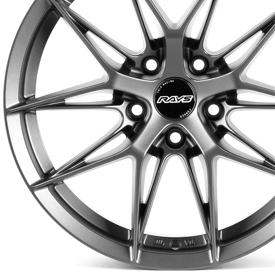 Литые диски 82633 BBS DX249 17 J7.5 ET35 5x114.3 73.1 графит матовый: Фото 2