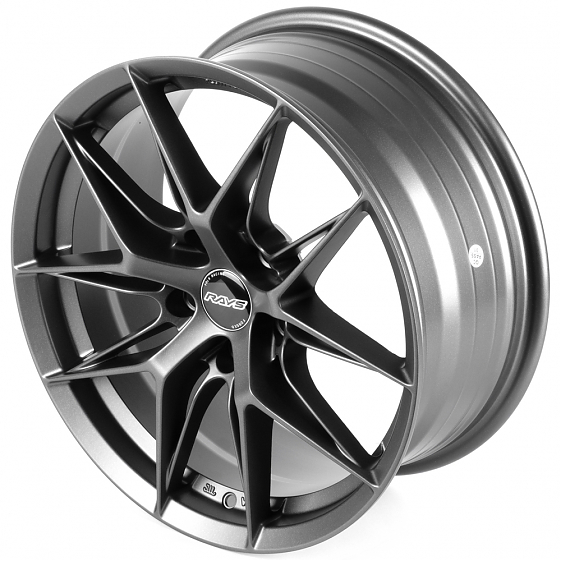Литые диски 82633 BBS DX249 17 J7.5 ET35 5x114.3 73.1 графит матовый: Фото 6