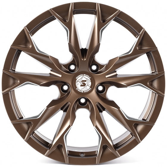 Кованые диски H260612E SKILL SV172-CS412 20 J9 ET25 5x127 71.5 бронза матовая + полировка: Фото 1