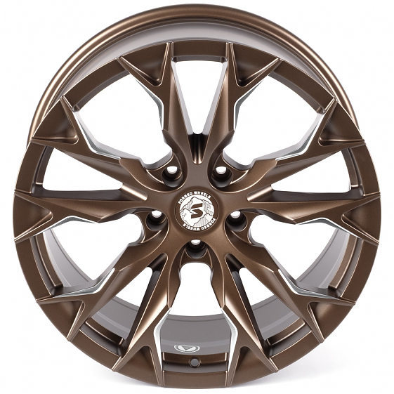 Кованые диски H260612E SKILL SV172-CS412 20 J9 ET25 5x127 71.5 бронза матовая + полировка: Фото 3