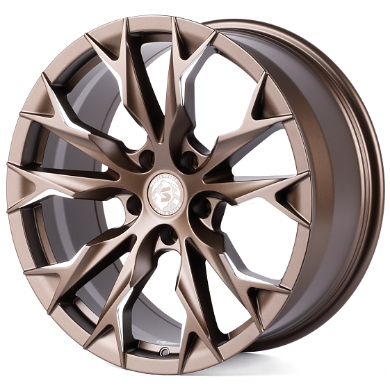 Кованые диски H260612E SKILL SV172-CS412 20 J9 ET25 5x127 71.5 бронза матовая + полировка: Фото 5