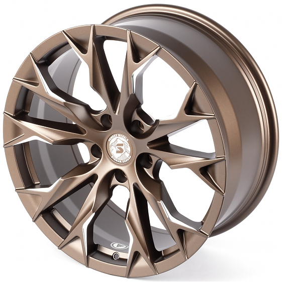 Кованые диски H260612E SKILL SV172-CS412 20 J9 ET25 5x127 71.5 бронза матовая + полировка: Фото 6