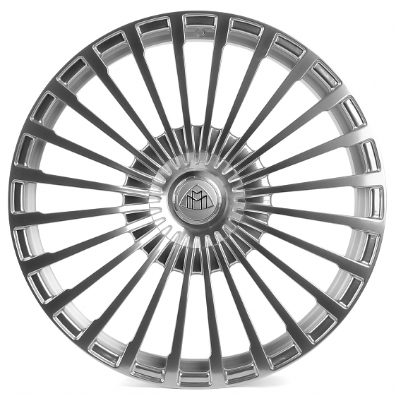 Кованые диски 71625 FG826-DS239 22 J11 ET42 5x112 66.6 серебро: Фото 1