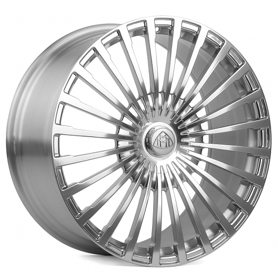 Кованые диски 71625 FG826-DS239 22 J11 ET42 5x112 66.6 серебро: Фото 5
