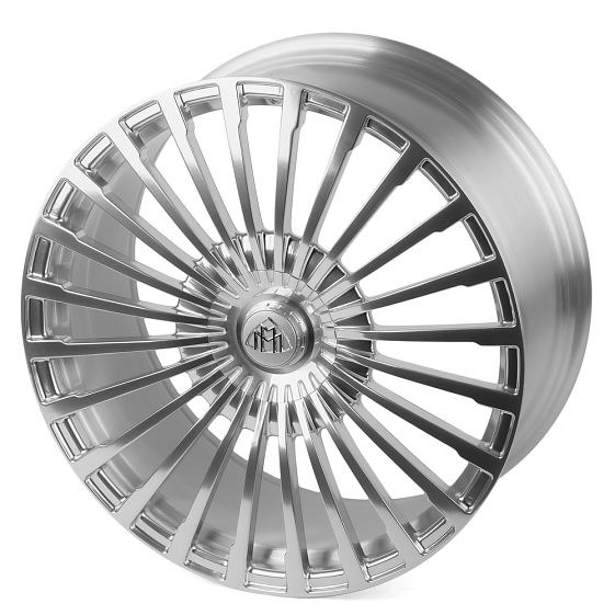Кованые диски 71625 FG826-DS239 22 J11 ET42 5x112 66.6 серебро: Фото 7