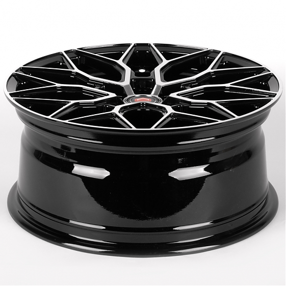 Литые диски 81910 Vossen iV-1155-SM155 17 J7.5 ET35 5x114.3 73.1 чёрный глянцевый + полированные спи: Фото 7